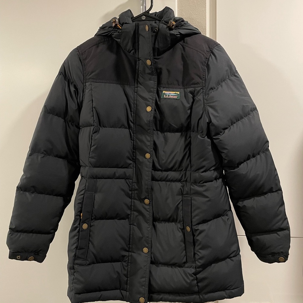 L.L. Bean Womens Down Parka xs petite